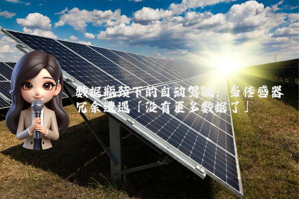 数据瓶颈下的自动驾驶:当传感器冗余遭遇「没有更多数据了」