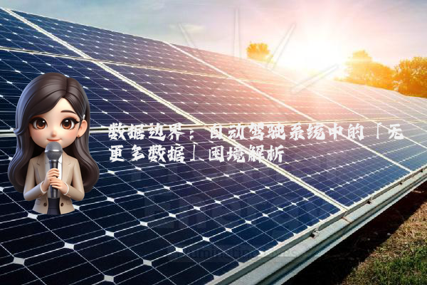 数据边界：自动驾驶系统中的「无更多数据」困境解析