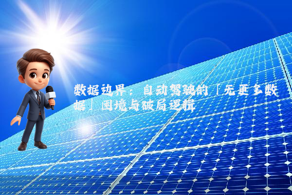 数据边界:自动驾驶的「无更多数据」困境与破局逻辑