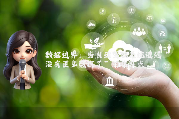 数据边界:当自动驾驶系统遭遇“没有更多数据了”的临界点