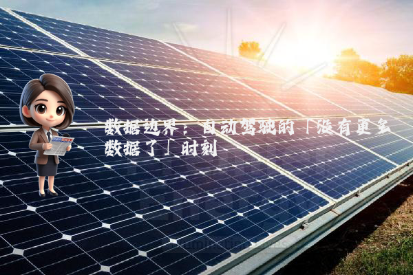 数据边界:自动驾驶的「没有更多数据了」时刻